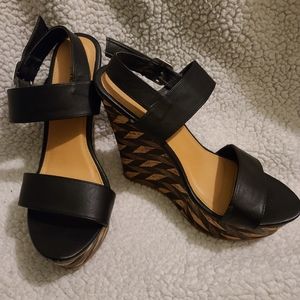 Charming Charlie wedge heels